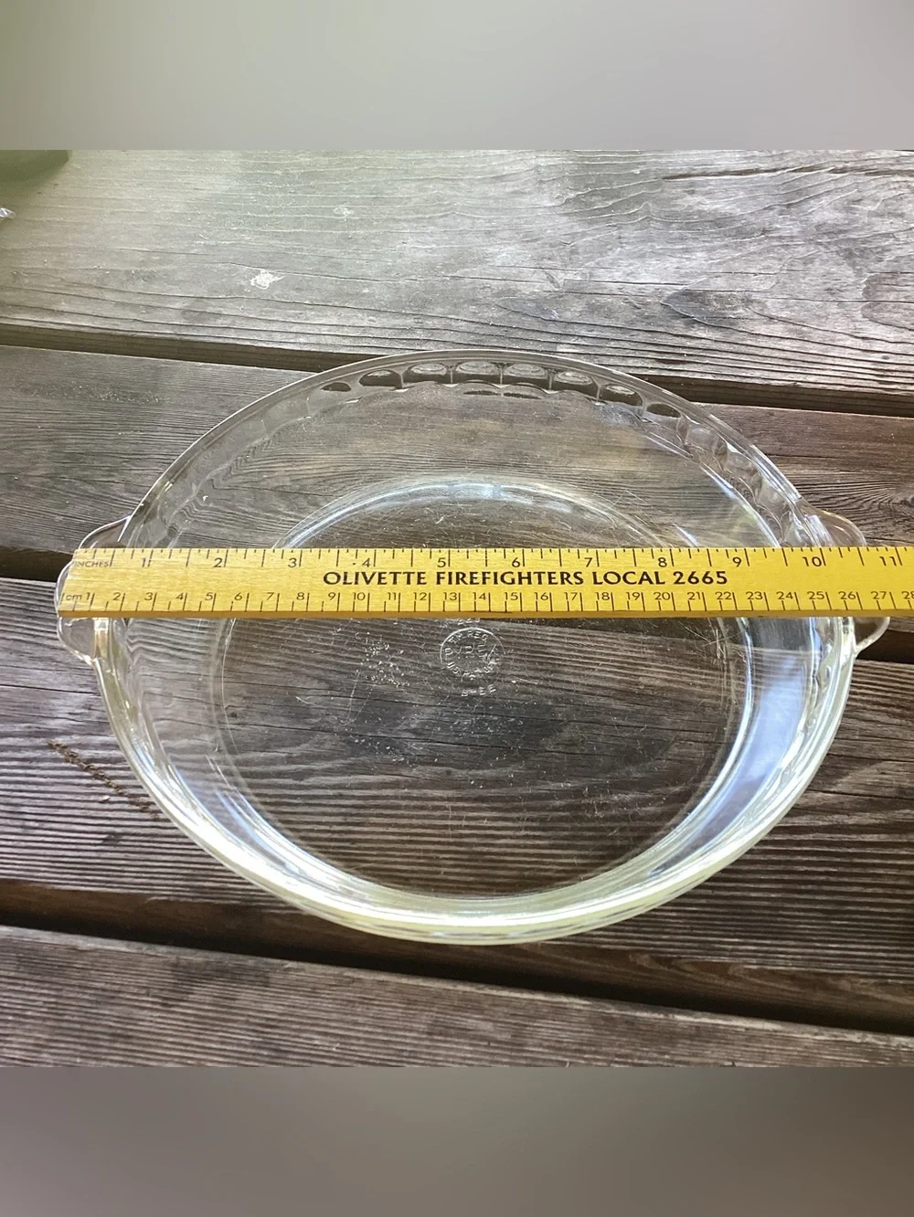 Pyrex vintage clear